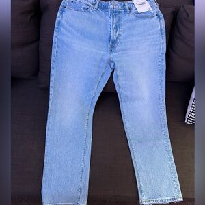 ABERCROMBIE Vintage Stretch Straight Jeans